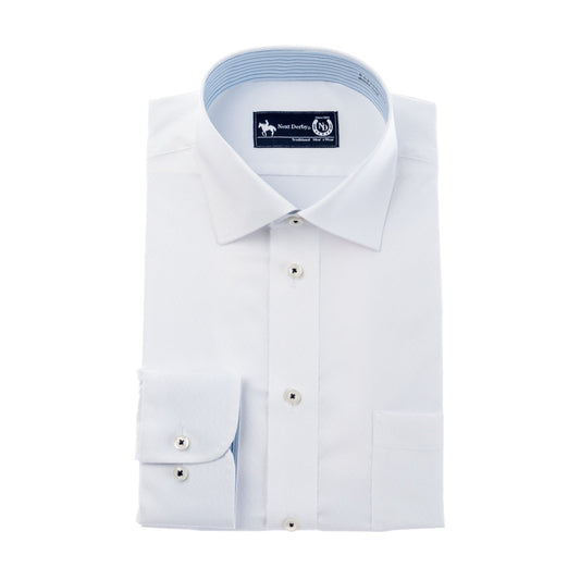 超軽量で重ね着でもラク♪<br>ストレッチ*ドライ*形態安定<br>ダイヤ白ドビー【セミワイド】