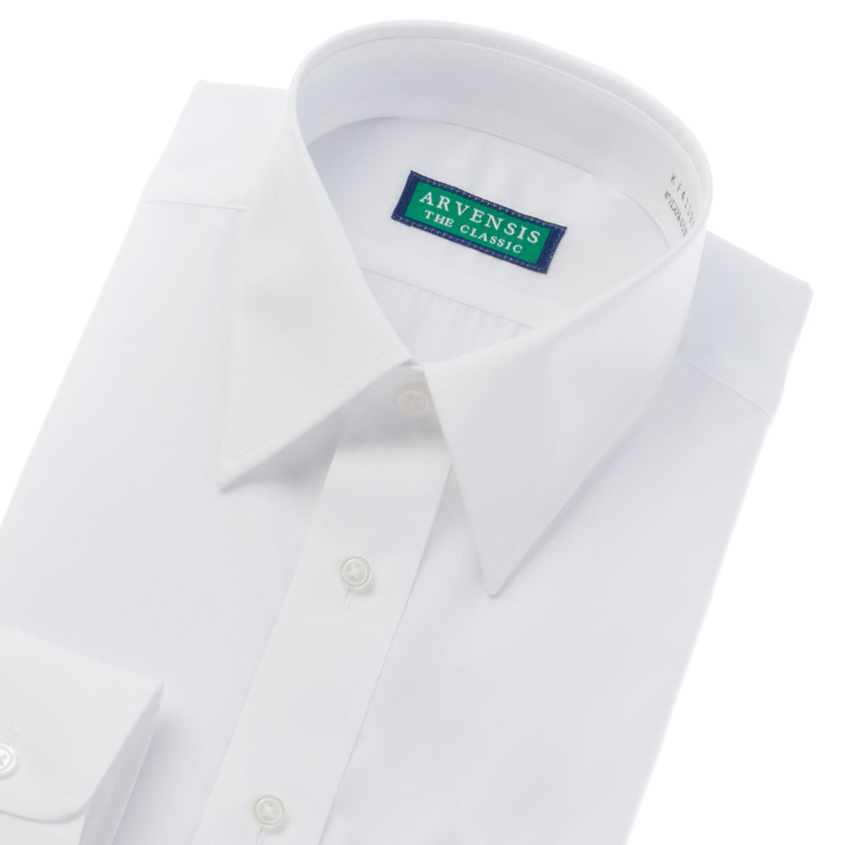 新定番の白【LLサイズ】<br>レギュラーカラーシャツ<br>形態安定 長袖