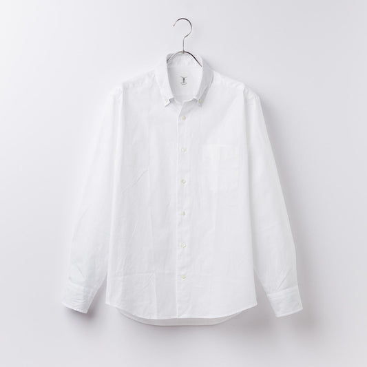 日本製 Premium|綿100%<br>大人きれいめカジュアル<br>柔らか白ピンオックス