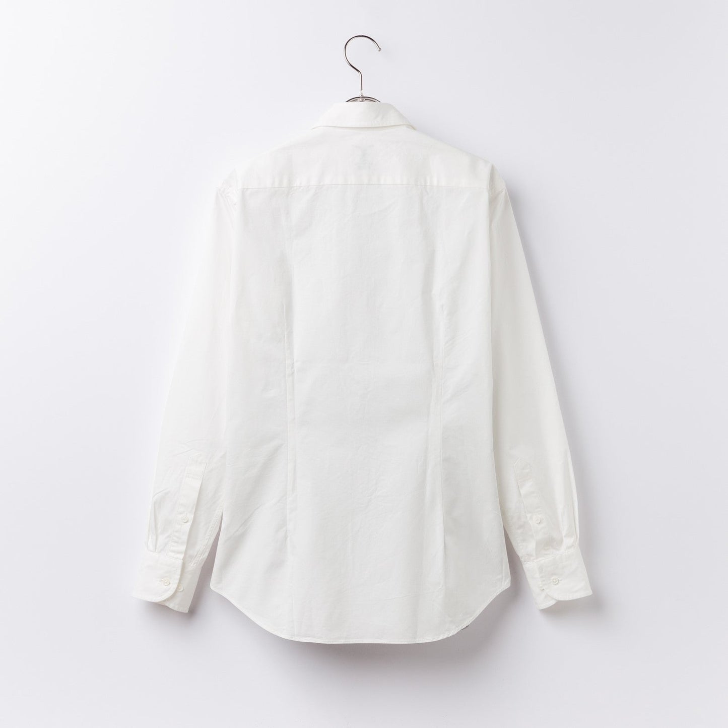 日本製 Premium|綿100%<br>デニム風パターンシャツ<br>しっかりとした生地感のタイプライター