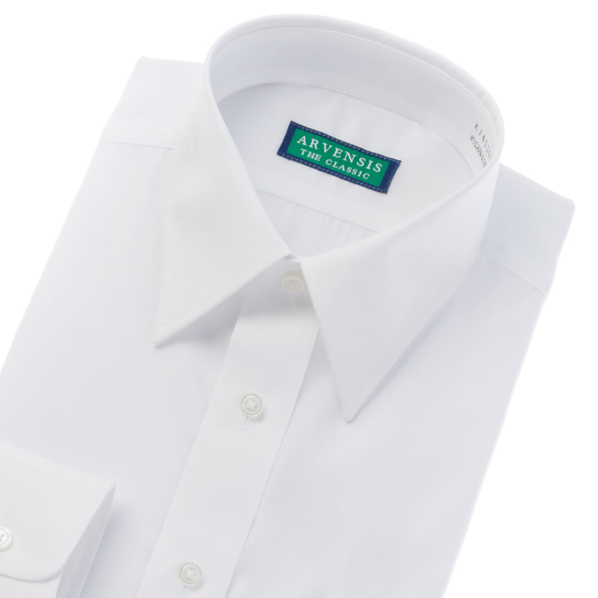 新定番の白【ＬＬサイズ】<br>レギュラーカラーシャツ<br>形態安定 長袖