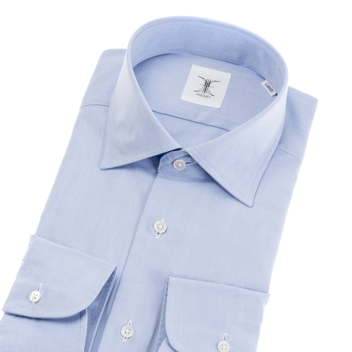 日本製 Premium<br>綿100％ブルーカラー<br>軽＆柔やかな着心地 長袖